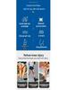 Unisex Knitted Fitness Jump Rope Protective Outdoor Leg Warmers, Non-slip Cycling and Running Breathable Sports Knee Pads.