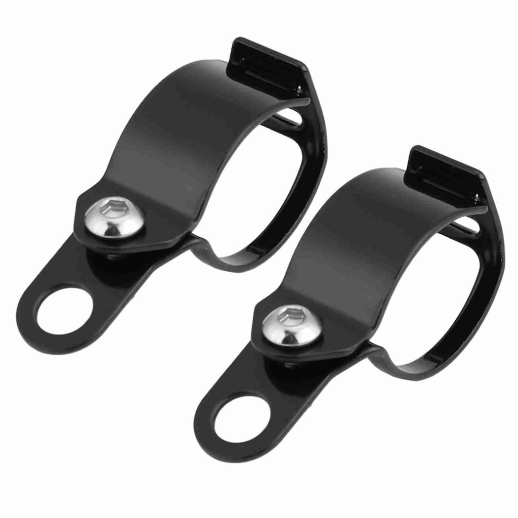 2Pcs Motorcycle Turn Light Mount Bracket Fit for 30 45mm Front Fork Scooter