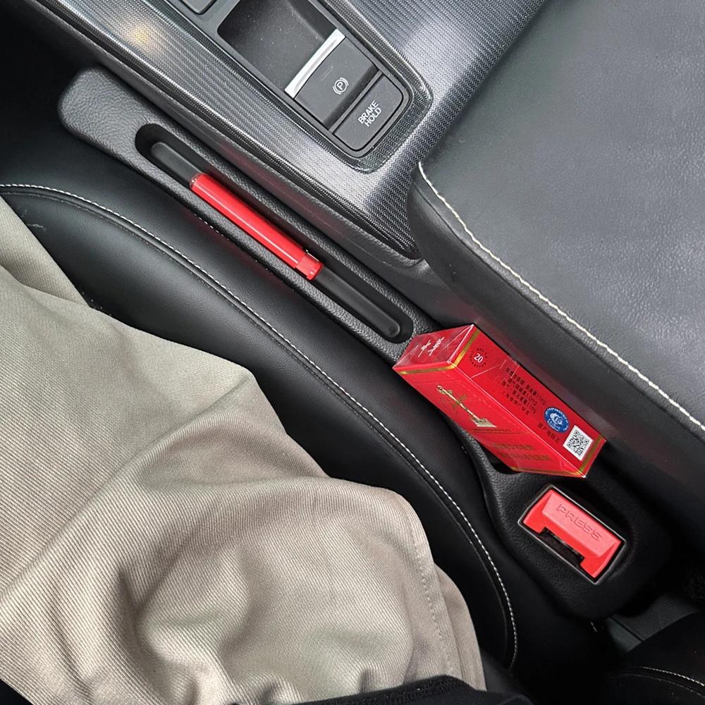 Universal Car Seat Gap Filler Anti Drop Leakproof Side Seam Plug Strip Phone Wallet Keys Holder Organizer Accessories for Cars