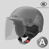 Bear Helmet, Electric Car, Half Helmet, Sunscreen for Women, Ventilated and Light, Wholesale with Ear Protectors, Warm In Winter