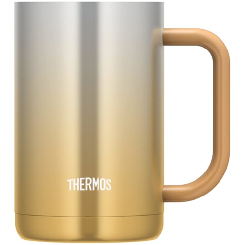 Thermos Vacuum Insulated Mug 0.6L Sparkling Gold JDK-600C SP-GD Beer Mug Father's Day Gift Men Women Birthday Present
