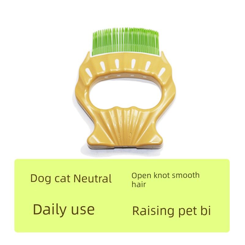 

Японская щетка для чистки шерсти собаки, товары для питомцев, расческа-ракушка Shell Comb