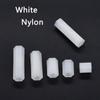 Nylon Hex Standoff Metric Thread PCB Motherboard Hexagon Spacer Black White M2 M2.5 M3 M4
