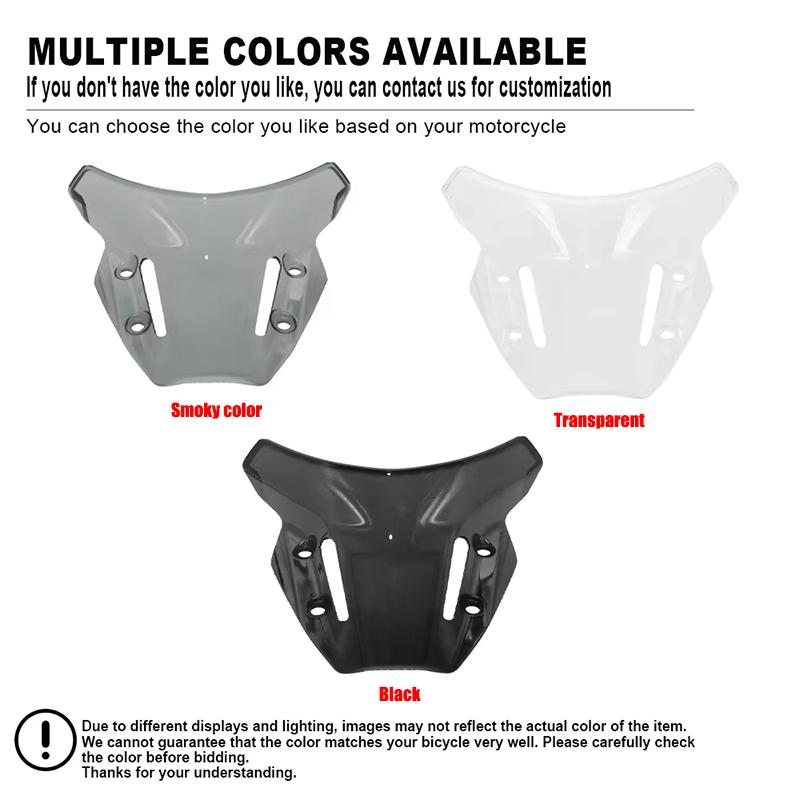 Fit For YAMAHA MT-09 2025 2025 2025 Motorcycle Accessories Windshield Windscreen Wind Screen MT09 MT 09 Mt09