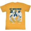 Hot Water Music Tour Nord America ed Europa Maglietta Tutte le Taglie S-5XL