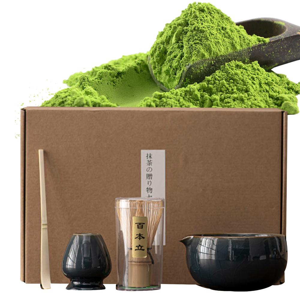 Matcha Whisk Holder 4 Piece Japanese Matcha Powder Kit Matcha Bowl Set Matcha Accessories For Beginners Home Enjoy Alone Or