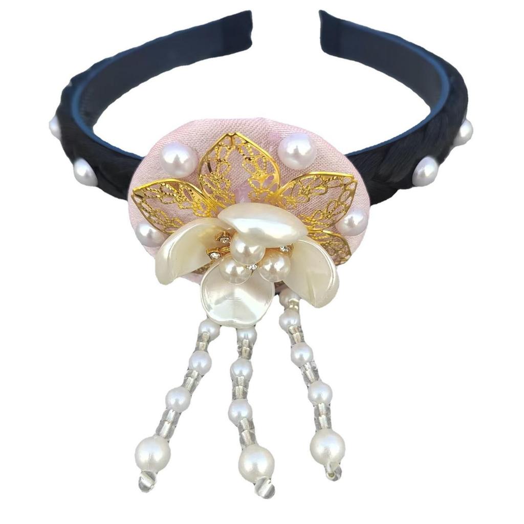 Yanji Princess Korean Ethnic Hair Accessories - Women's Hanbok Headdress & Hair Clips for Stage Performances