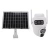Solar Camera Dual Lens Security Camera for Outdoor 4G Connection AI Human Tracking APP Remote Viewing