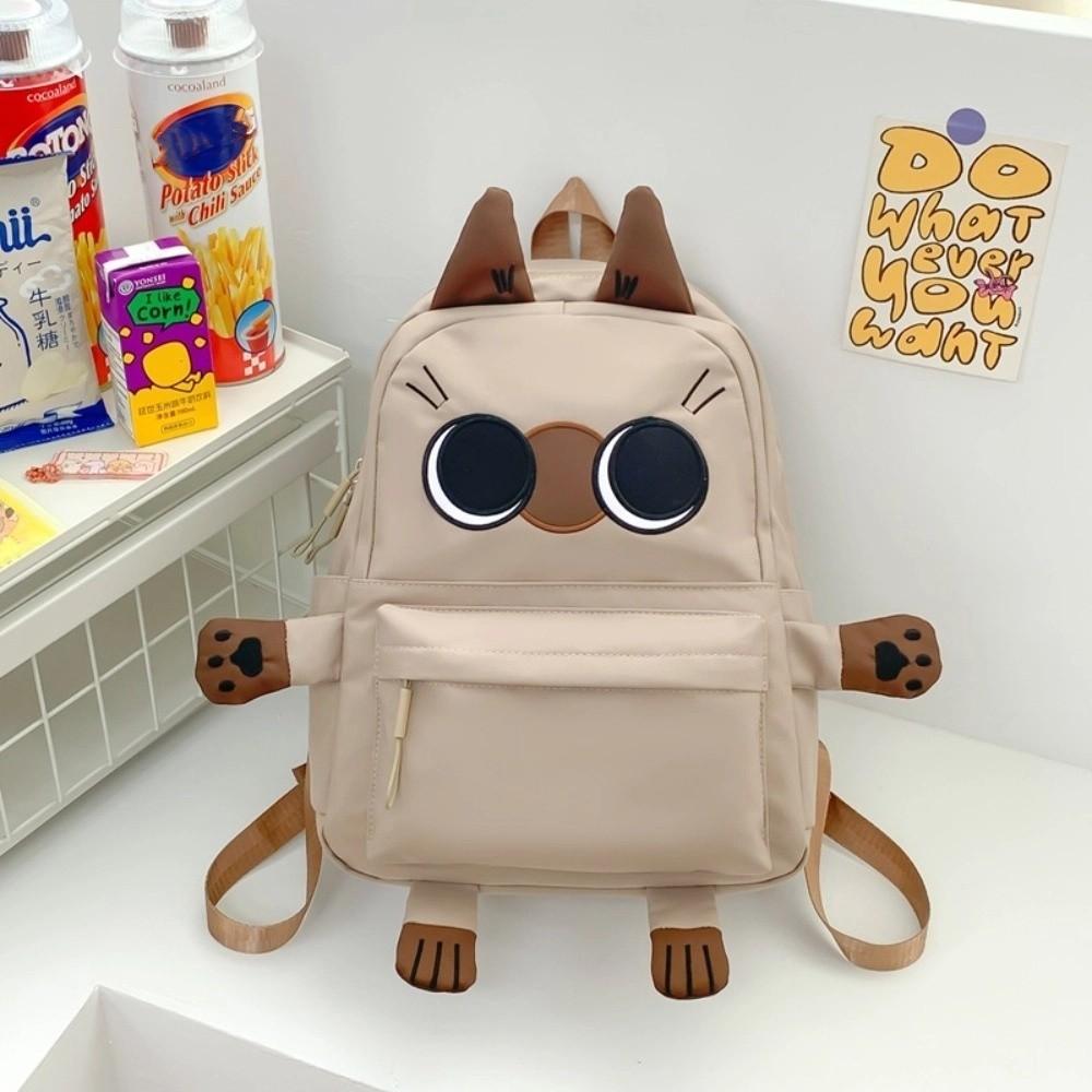 Cute Cat Design Backpack Bag Waterproof High Capacity School Bags Lolita Shoulder Bag