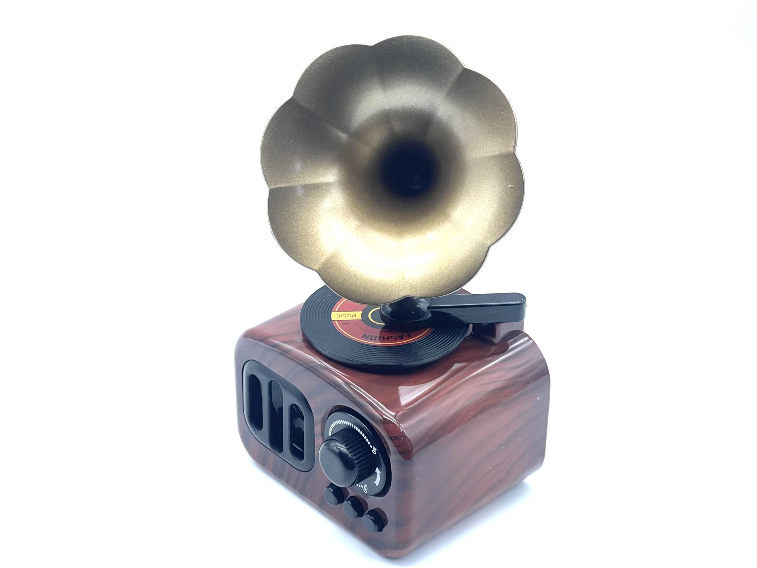 

NEYORIKA Music Box Figurine Small Gramophone