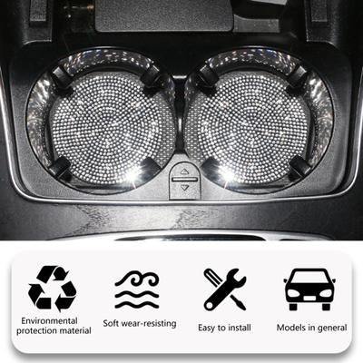 Automobilio puodelio padėkliukas Anti-scratch Karščiui atsparus Apvalus Storas Cirkonio Automobilio padėkliukas Kasdieniam naudojimui