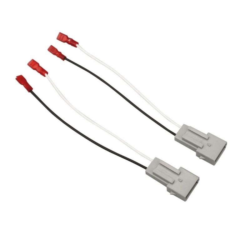 Прямое подключение Автомобильная пара проводов для динамиков Утолщенный медный сердечник Конструкция с защитой от помех Легко для автомобилей 1