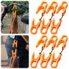 6Pcs Glove Clip Hanger Glove Grabber Clip Multifunctional Safety Glove Guard Clip Non Slip Plastic Glove Holder for Outdoor Work
