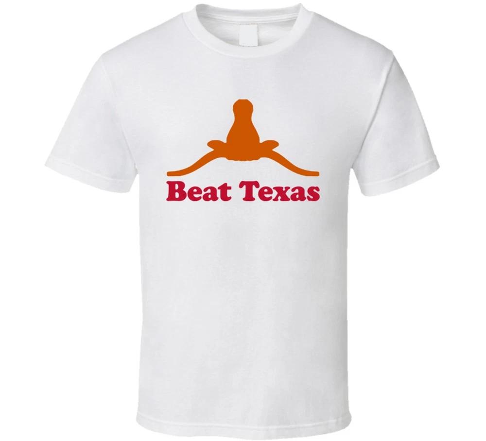 Beat Texas Nebraska Upside Down Tech T Shirt S