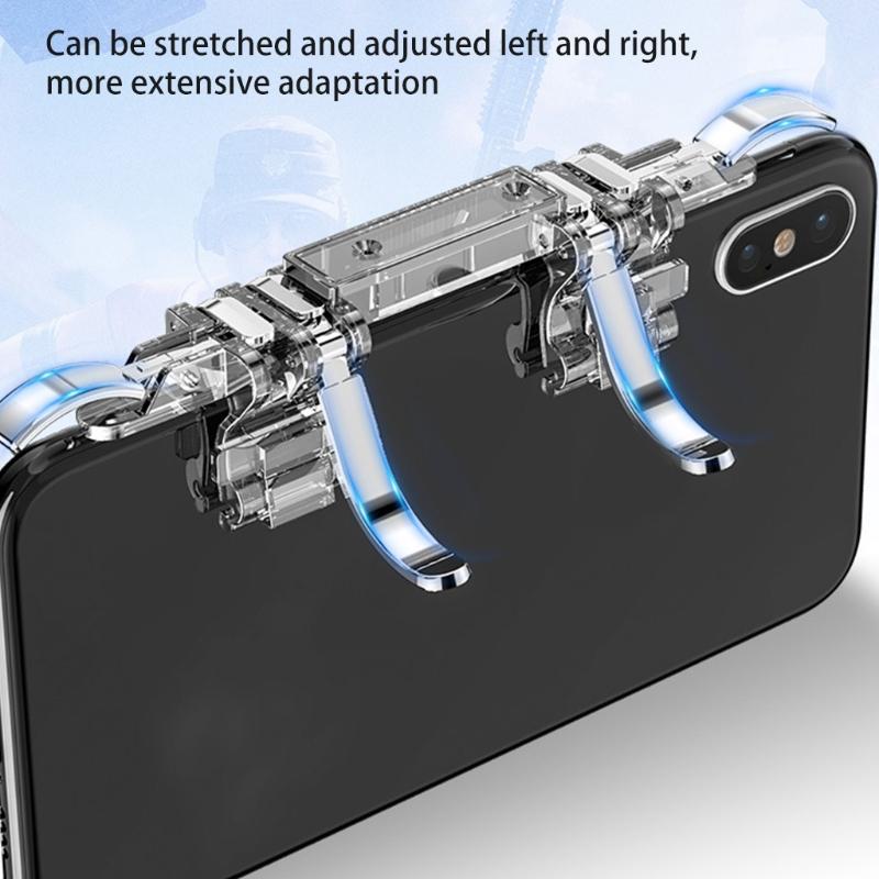 Mobile Phone Gaming Trigger Gamepad Button Handle Shooter Controller Keypads Grip For Phone