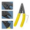 Professional Fiber Optical Stripping Tool With Safety Lock Metal Design Ergonomic Grip Design For Networking Cables Wire