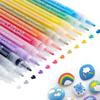 Acrylic Paint Pens 12 Colors Acrylic Paint Markers   Craft Marker Pen for Stone Glass Wood Metal Ceramics
