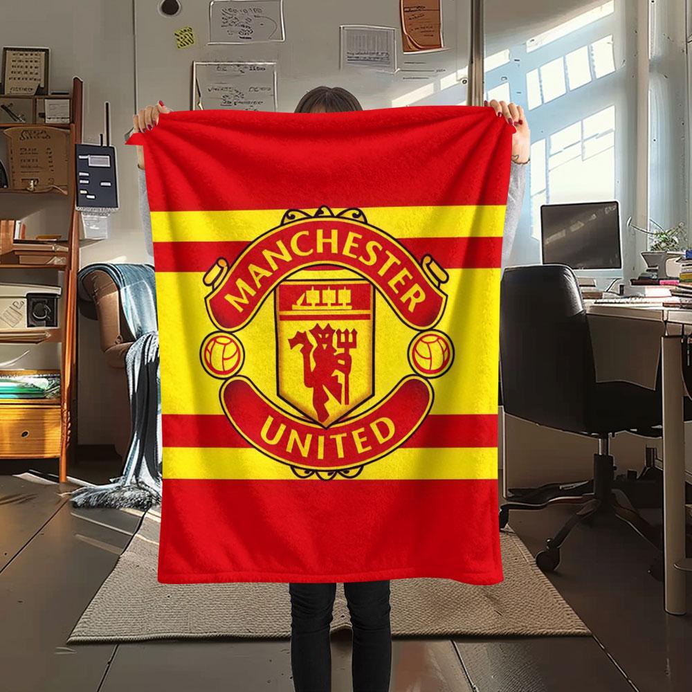 Eternal MUFC Spirit Blanket, High Quality Comfortable for All Seasons, Home Decor, Warmth and Comfort