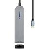 5-in-1 USB-C Dock - AISENS - HDMI, RJ45, 2xUSB, PD - Grey - 15 Cm