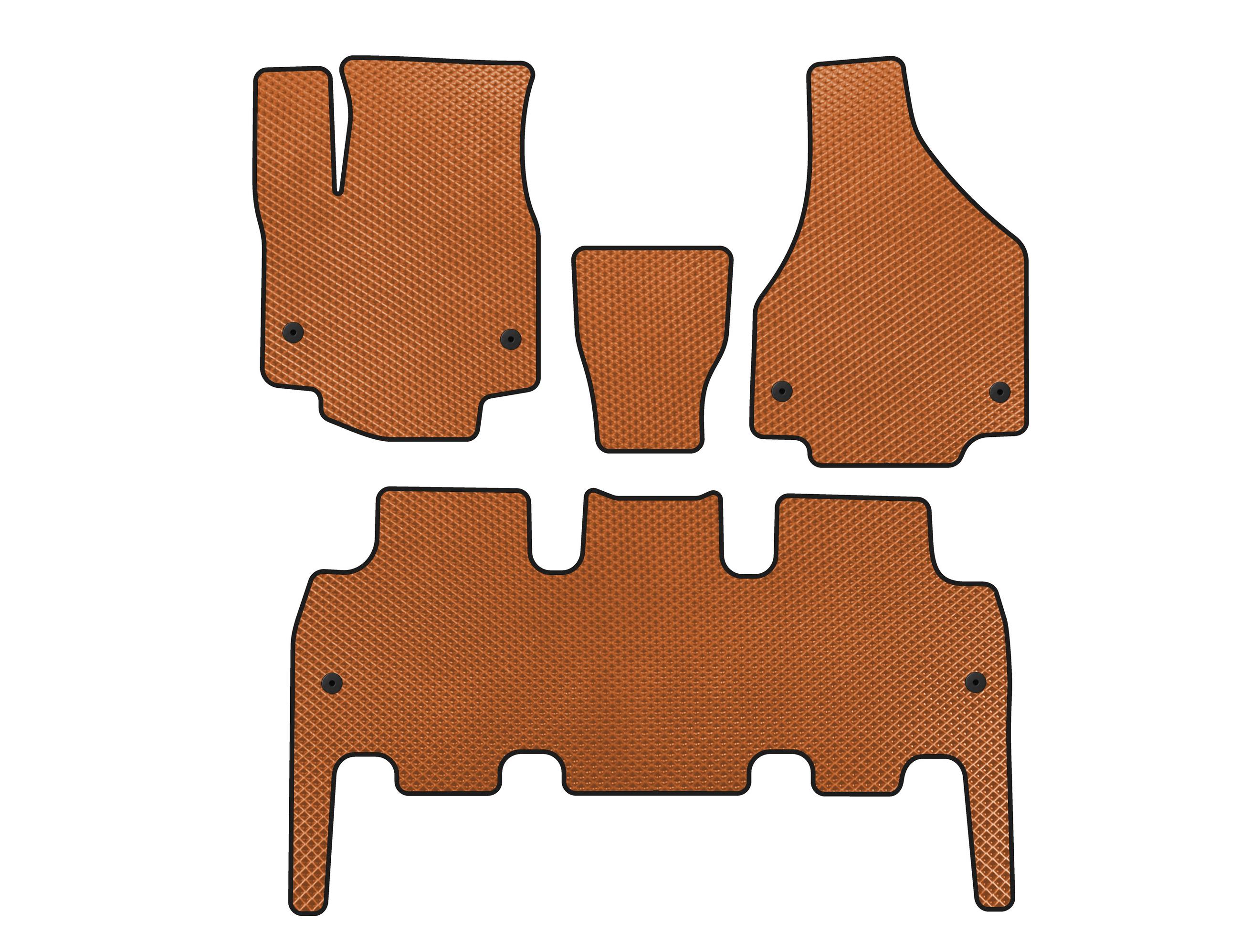

EVA mats (Orange) for Chrysler Pacifica 2016-