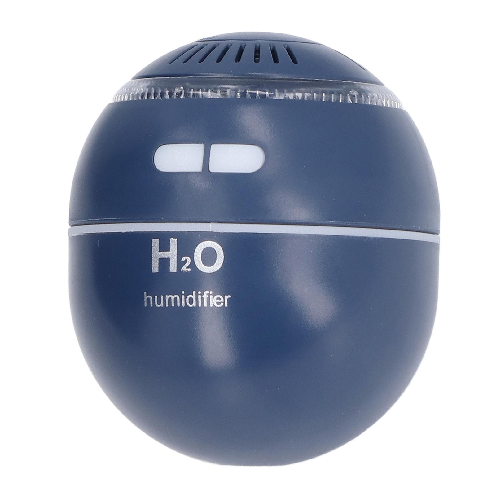 

Household Ball Shaped Humidifier Colorful RGB Light Humidifier Mini Water Replenishing Air Humidifier синий