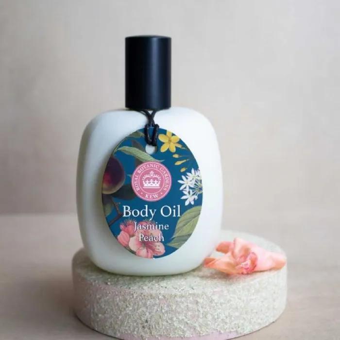 Kew Garden Jasmine Peach Body Oil 100ml