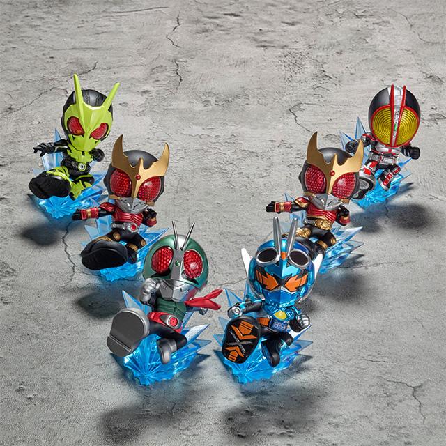 

[Bandai] Tamashii Nations Box Kamen Rider ARTlized - Let s Go! Rider Kick!! (6-piece Set)