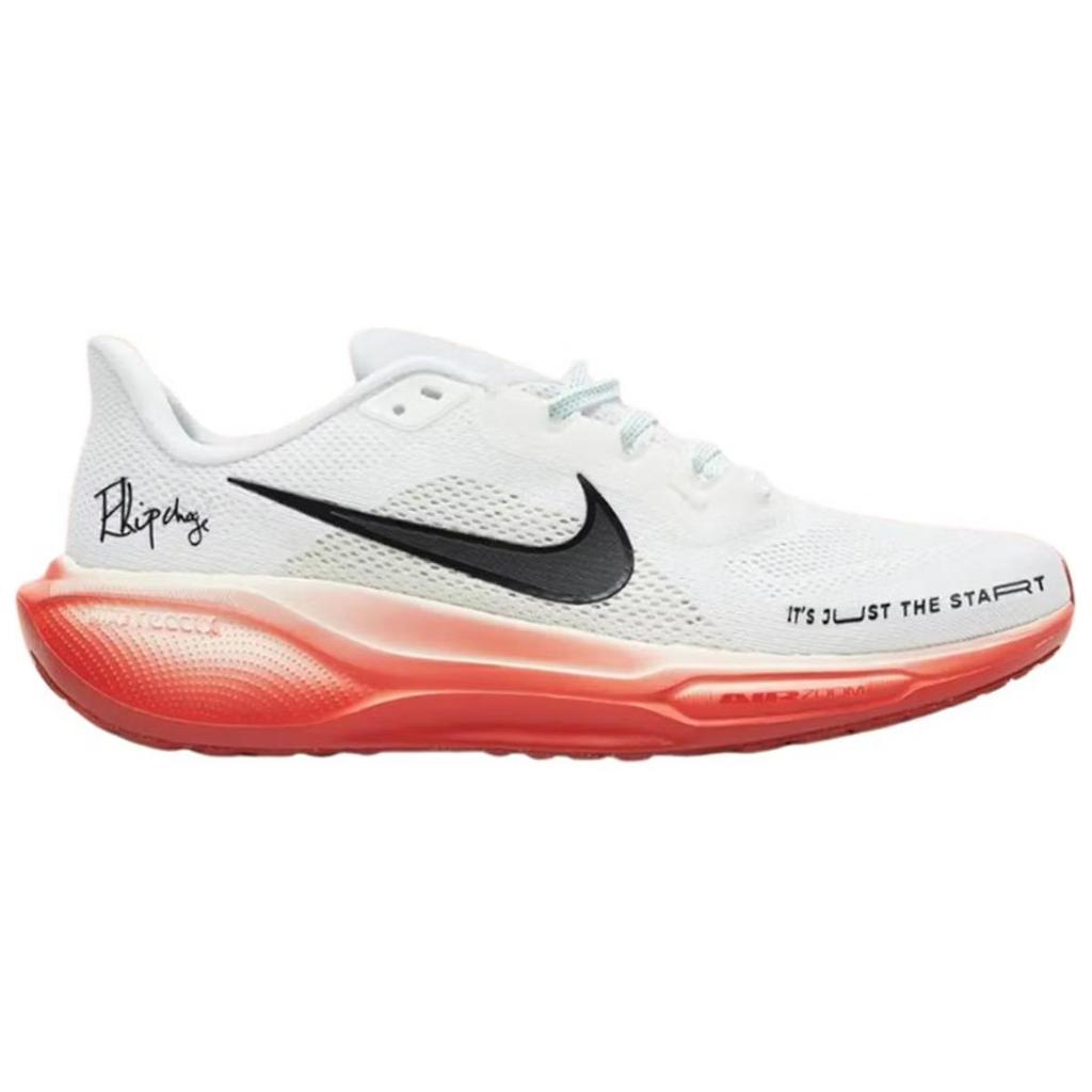 Nike Eliud Kipchoge X Air Zoom Pegasus 41 Its Just The Start Unisex Sneakers White Black Pale-Ivory HJ7037-100