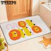 Entrance Door Mat Bathroom Carpet Anti Slip and Absorbent Floor Mat Household Foot Mat Door Anti Slip Mat
