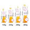 Transparent Two-Color Glass Dildo Simulation Female Masturbation Color Butt Plug Dildo Sexy Sex Product Hot Sale