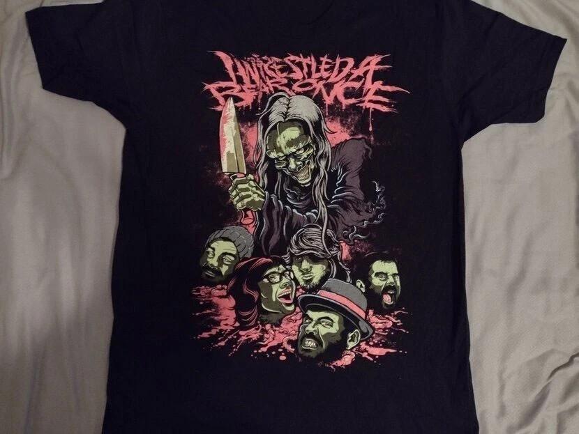 

Hot Iwrestledabear wbr/ once Band Full Size 100% Cotton Shirt SN296 Unisex T-Shirt M