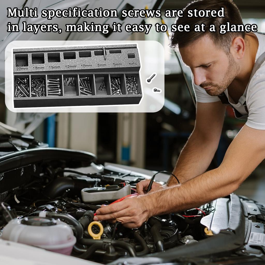 Home Bolt Sorter Werkzeug Ornamente Haushaltsgegenstände M3 Bolt Sorter