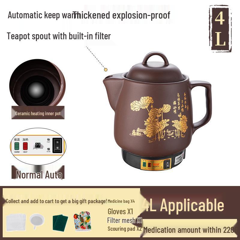 Automatic Zisha Electric Chinese Medicine Decoction Pot