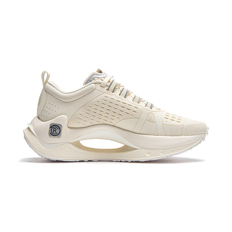 New LiNing Casual Shoes Women's Light Antique Yellow AZGU042-1