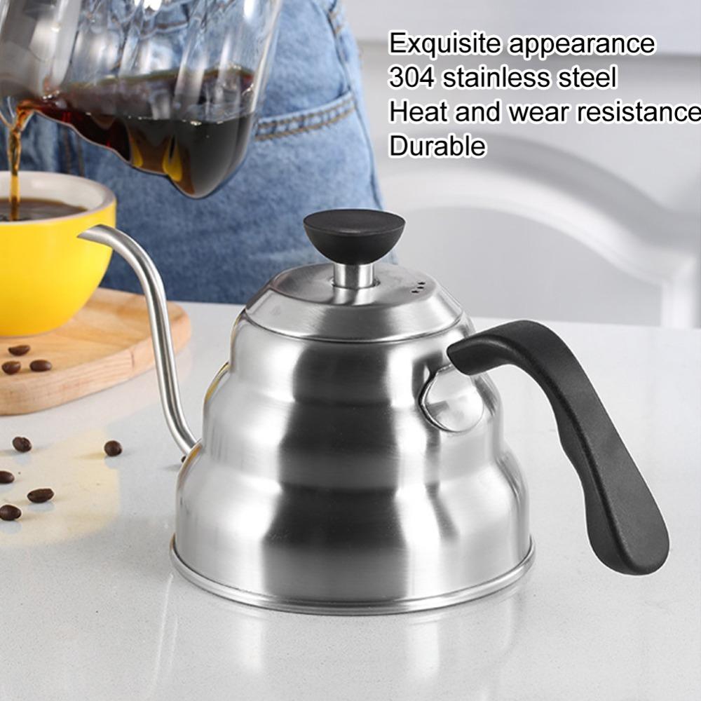 1200ml Capacity Gooseneck Kettle 1000ml Capacity Drip Coffee Kettle Coffee Drip Kettle Tea Brewing