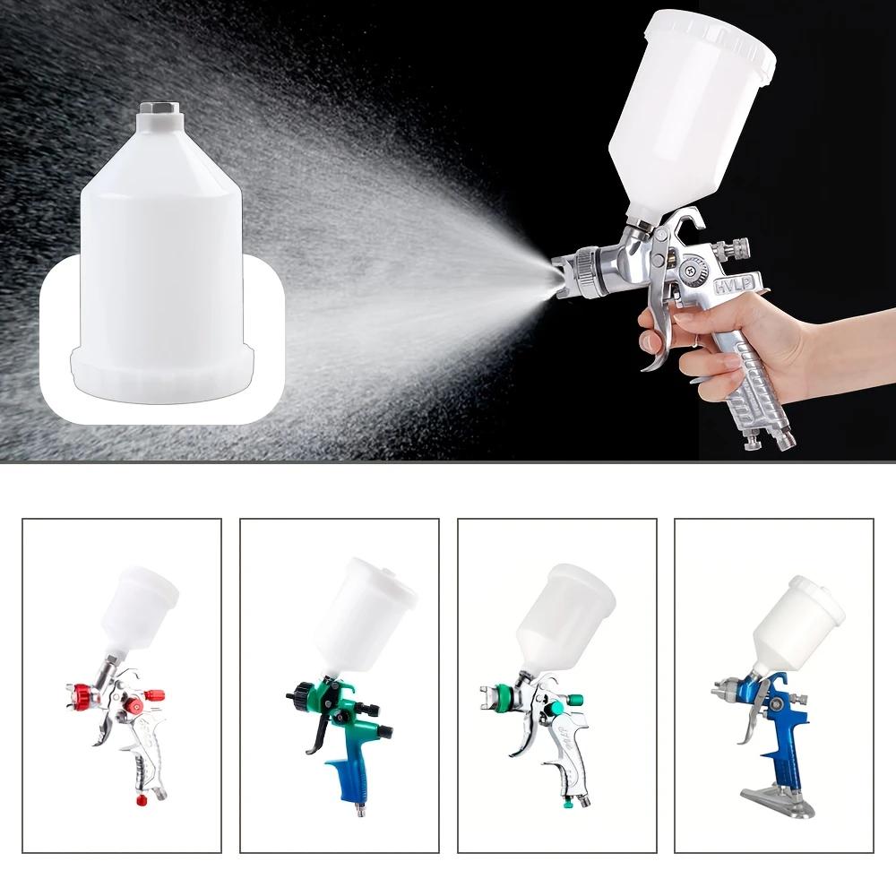 600ml Plastic Spray Paint Pot Sprayer Cup Air Gravity Feed Fastmover Thread Connector for Spray Gun Tools for G2008/H827/H887