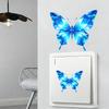 Crystal Butterfly Night Glow Sticker - Removable Wall Decal for Children's Room