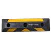 Rubber Wheel Stop: Large Car Reversing Anti-Collision Barrier & Locator