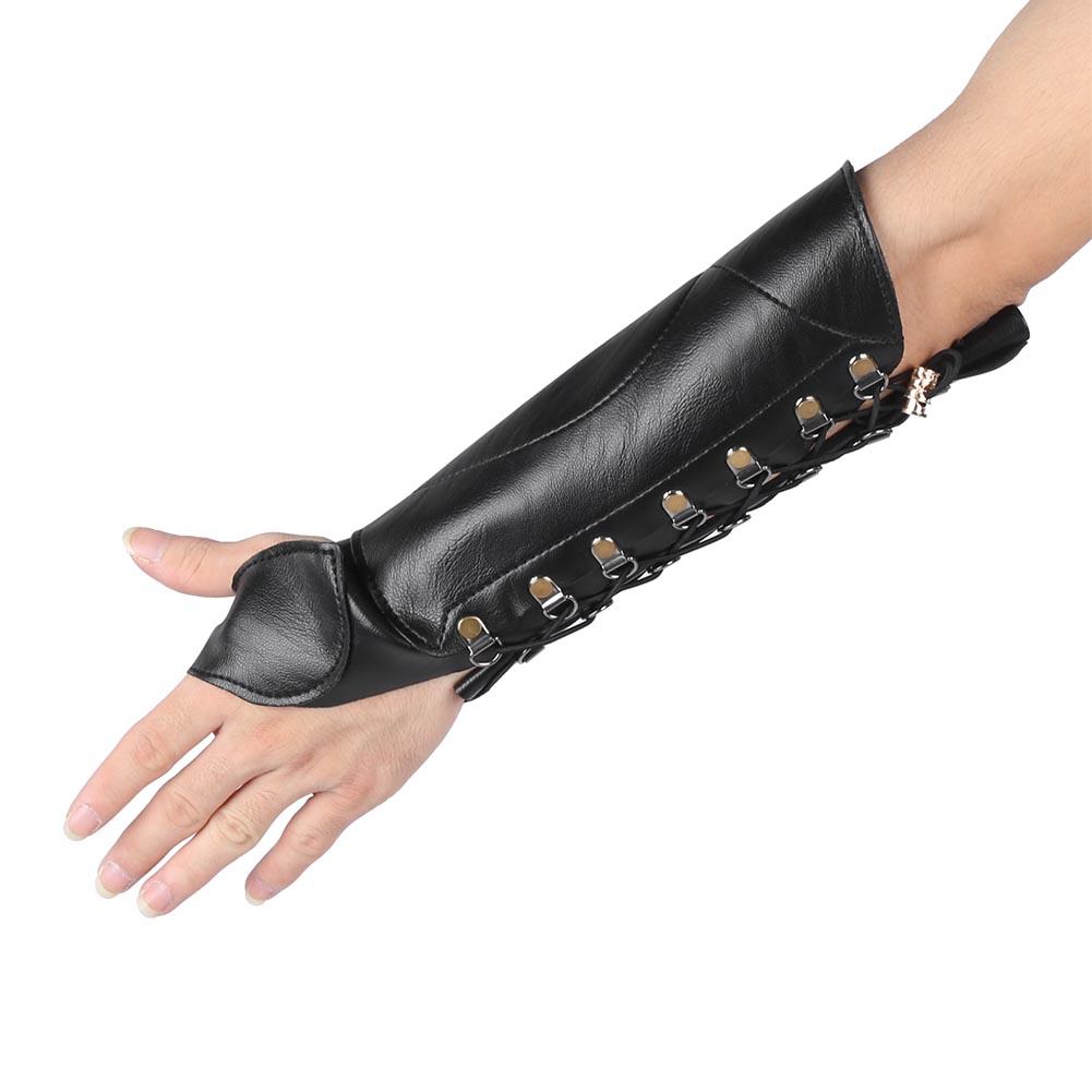 Two Generation Arm Guard Armband Outdoor Bow Shooting General Protecting AccessoriesBlack