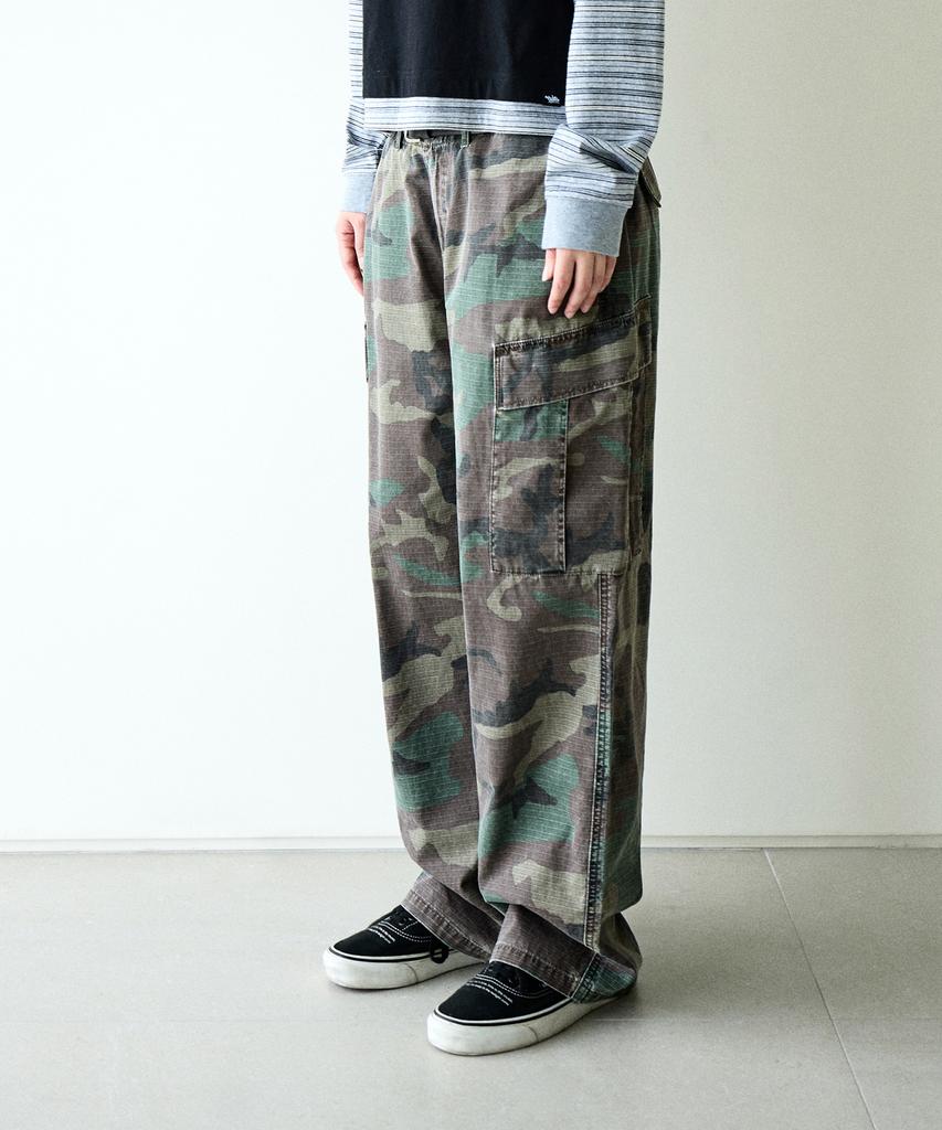 Peullukeu Ripstop Camo Cargo Pants Fpt118