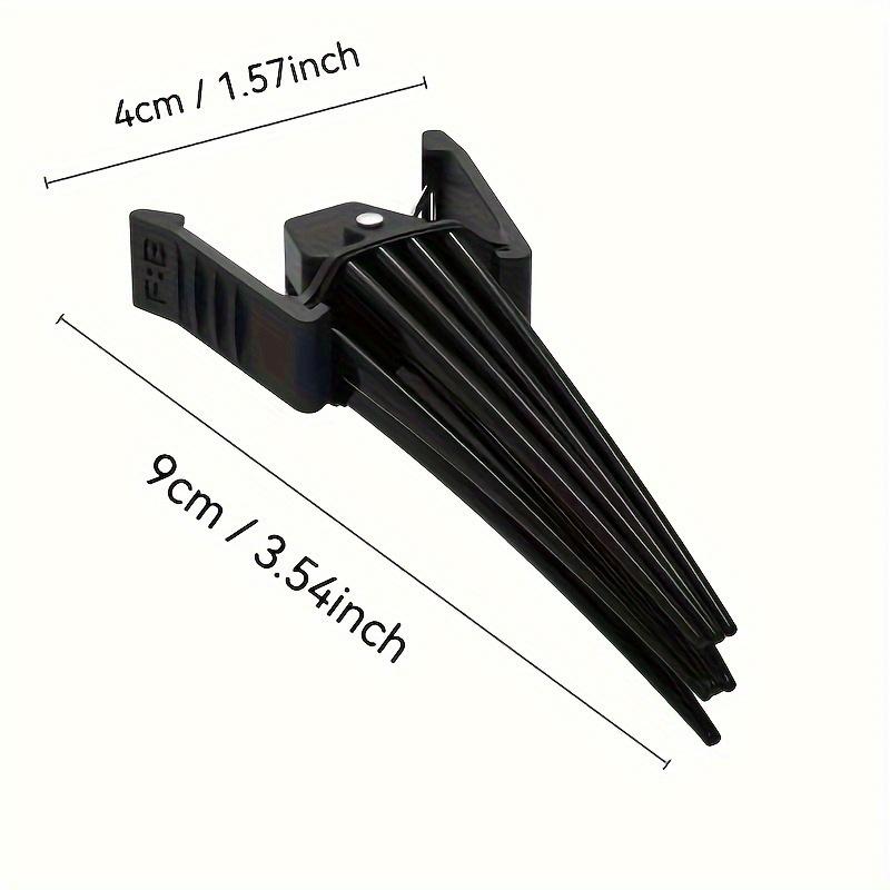 A Black High-Crowned Fluffy Tool, Natural Root Volumizing Hair Clip, Bangs Styling Clip, Suitable for Hair Salons, Weddings
