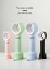 Portable USB Bladeless Mini Fan: Rechargeable, Creative Korean Design, Handheld Cooling Solution