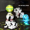 Kids Toys Top Ball Puppy Electric Toys Children's Universal Rotating Light Music Projection Dancing Children's Toys