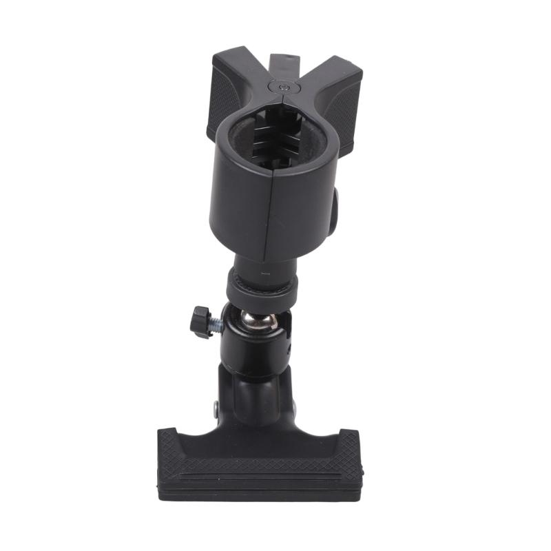 Adjustable 360 Degree Rotating Hair Dryer Holder Adjustable Blow Dryer Stand Metal Base Holder for Bathroom Salon