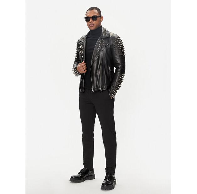 Куртка кожаная Serge Pariente Stud
