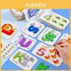 And Wooden Alphabet Number Matching Puzzle For Kids Preschool Play Education