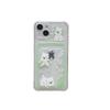 iPhone 14 Pro Cute Cartoon Dog Case with Card Holder for 12/11/13 Pro Max