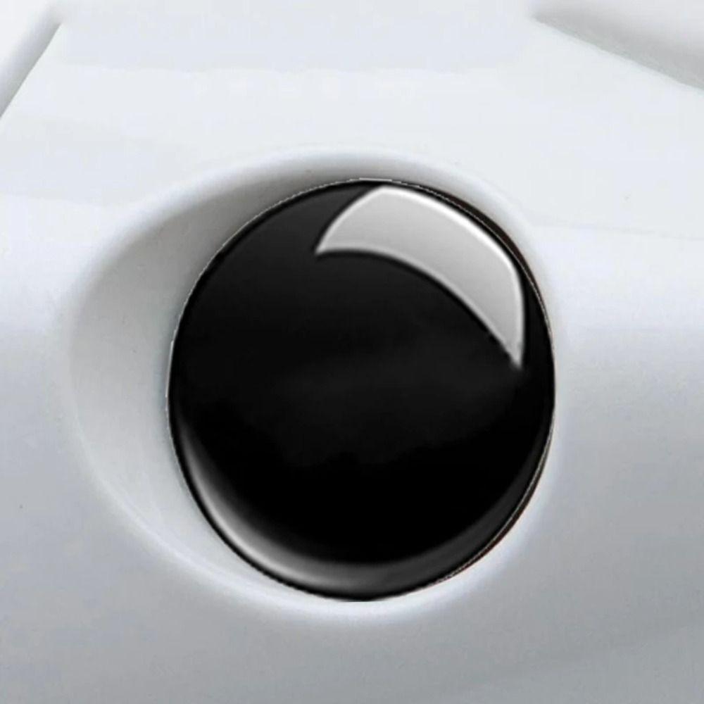 4pcs PVC Car Lock Keyhole Stickers Self-adhesive Car Door Lock Keyhole Protector Car Door