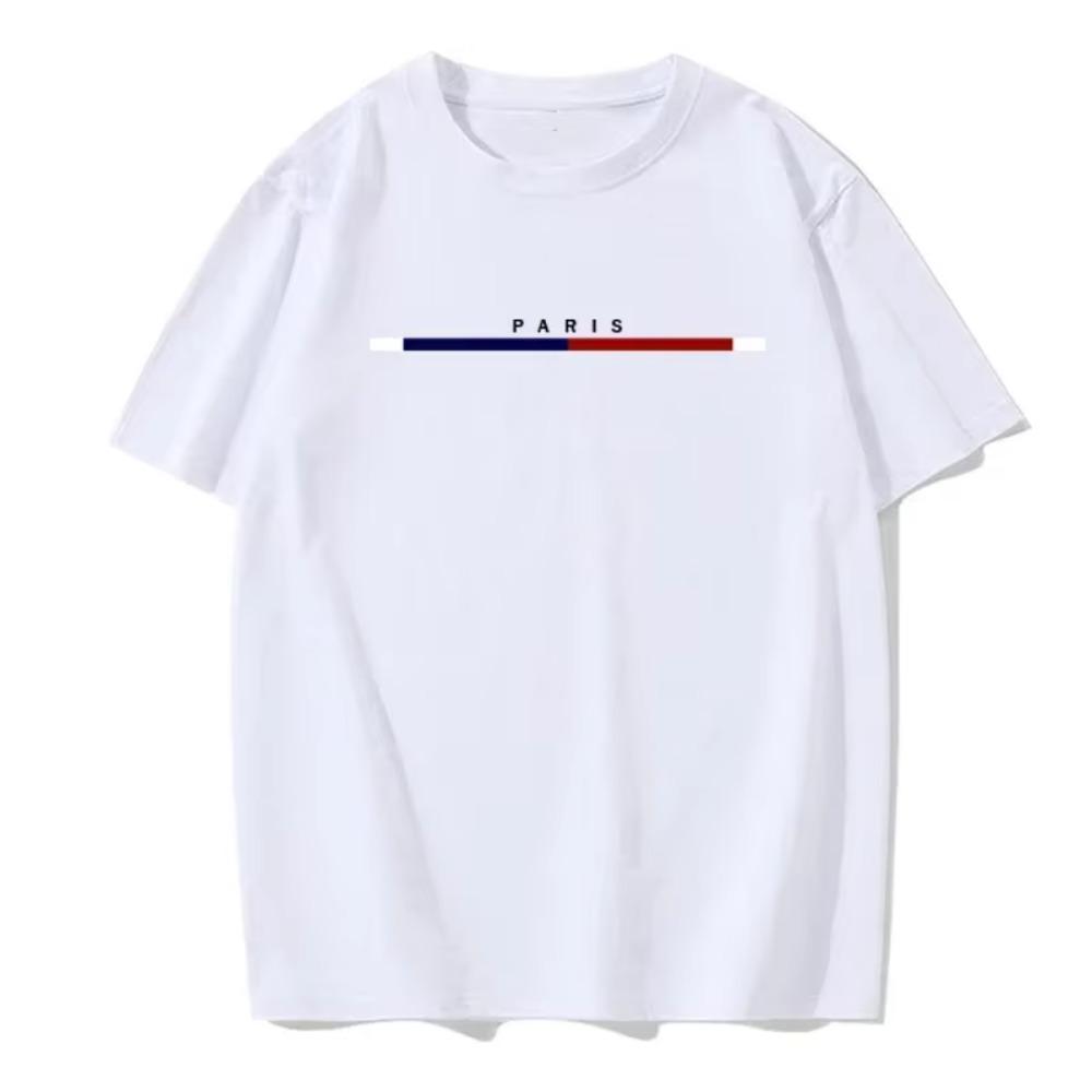 Summer Men's Casual Short-sleeved Round Neck Solid Color Casual Business Style Versatile T-shirt Men's Comfortable Summer Tops