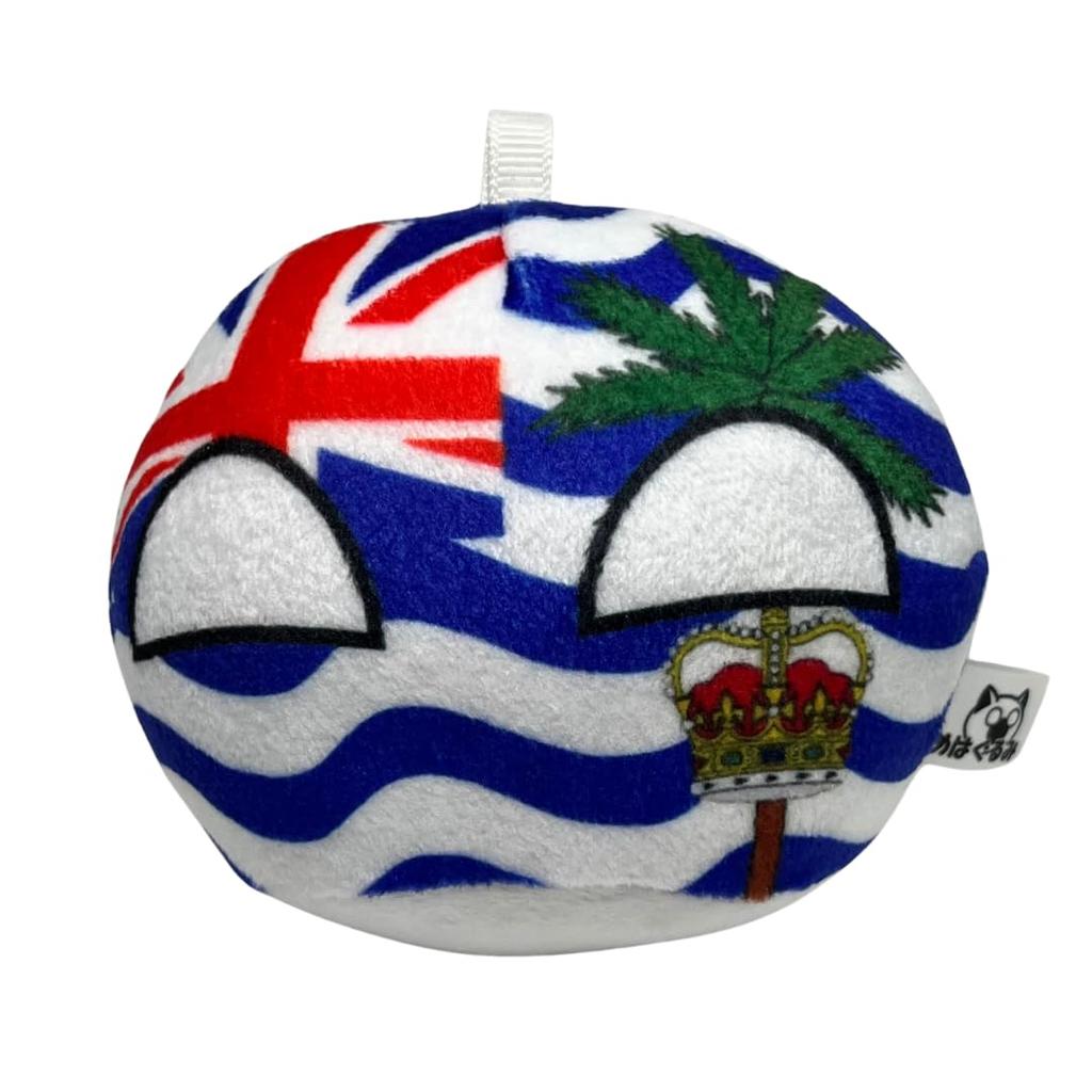 Mehagurumi Polandball Plush Toy British Indian Ocean Territory